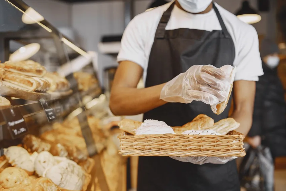 Khu làm bánh tại Tiến Nga